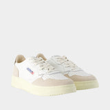 Sneakers Medalist Low - Autry - Cuir - Blanc