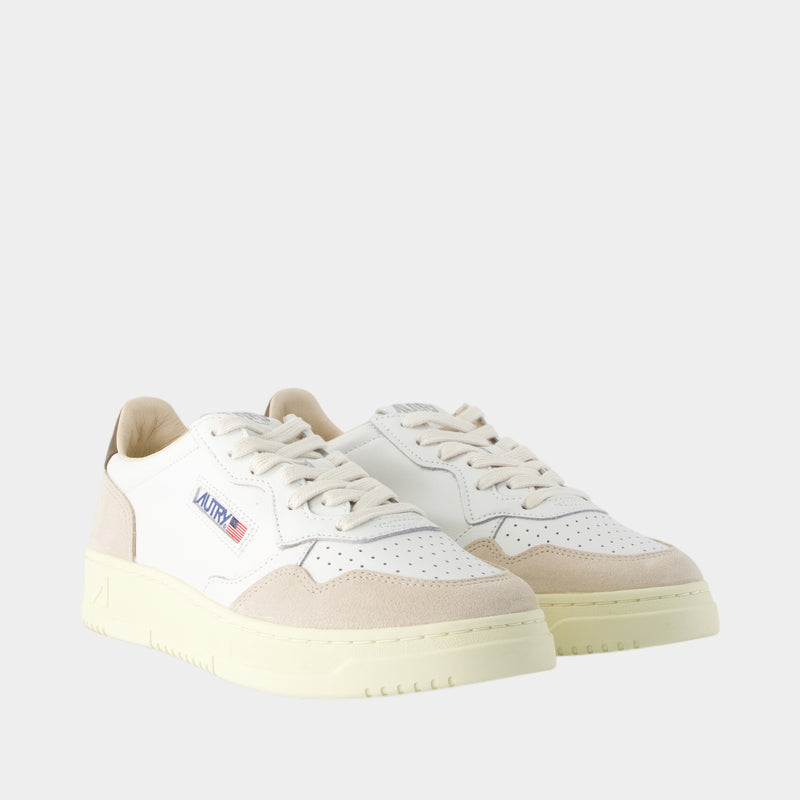 Sneakers Medalist Low - Autry - Cuir - Blanc