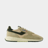 Sneakers Reelwind Low - Autry - Cuir - Vert