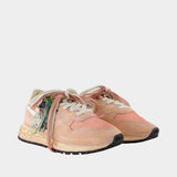 Sneakers Reelwind Sup Vint Low - Autry - Cuir - Rose
