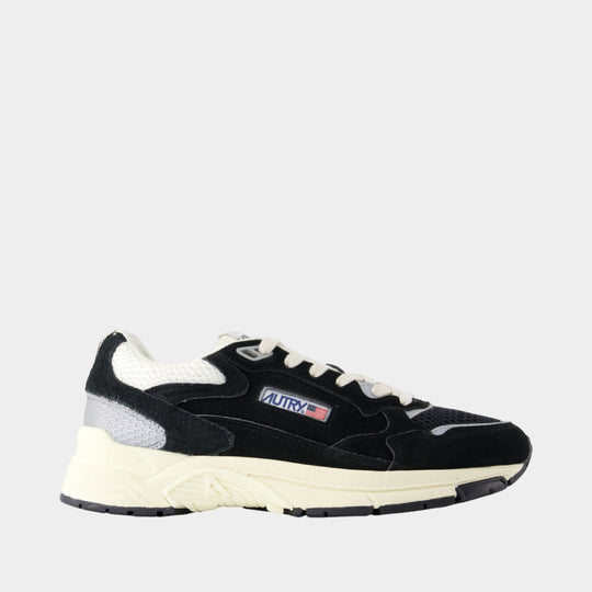 Sneakers Hyperway Low - Autry - Cuir - Noir