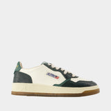 Sneakers Medalist Low - Autry - Cuir - Vert