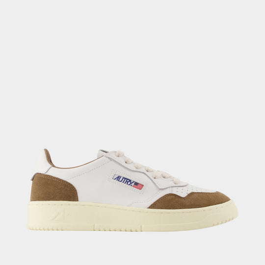 Sneakers Medalist Low - Autry - Cuir - Blanc