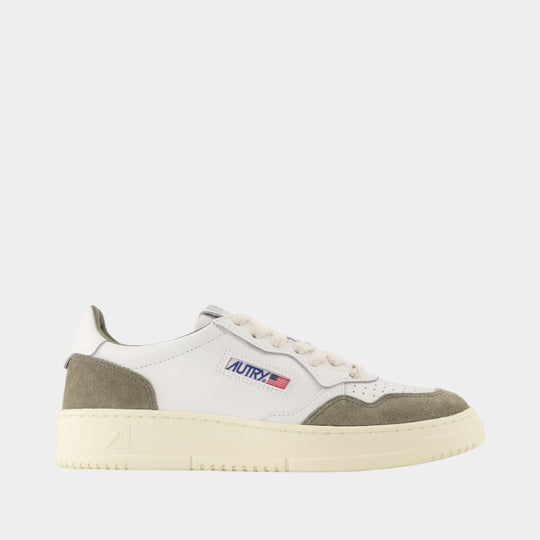 Sneakers Medalist Low - Autry - Cuir - Blanc
