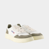 Sneakers Medalist Low - Autry - Cuir - Blanc