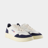 Sneakers Medalist Low - Autry - Cuir - Blanc