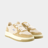 Sneakers Medalist Low - Autry - Cuir - Doré