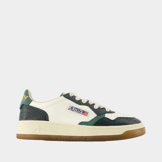 Sneakers Medalist Low - Autry - Cuir - Vert