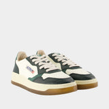 Sneakers Medalist Low - Autry - Cuir - Vert