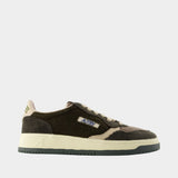 Sneakers Medalist Low - Autry - Synthétique - Marron