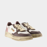 Sneakers Sup Vint Low - Autry - Cuir - Multi