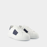 Sneakers H-Stripes New H Band - Hogan - Cuir - Blanc