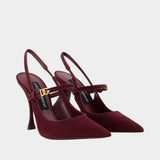 Escarpins Cardinale New - Dolce&Gabbana - Cuir - Bordeaux