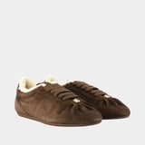 Sneakers Ballet - Dolce&Gabbana - Cuir - Marron