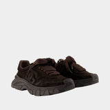 Sneakers Dg Country Road - Dolce&Gabbana - Cuir - Marron