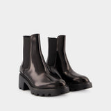 Bottes Gomma Carro T60 - Tod's - Cuir - Noir