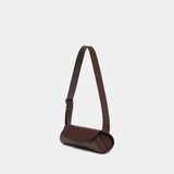 Sac Porté Épaule Cannolo Small - Jil Sander - Cuir - Marron