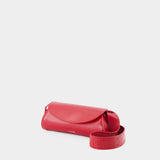 Sac À Main Cannolo Mini - Jil Sander - Cuir - Rouge