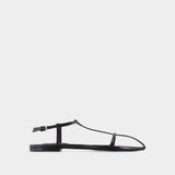 Sandales - Jil Sander - Cuir - Noir