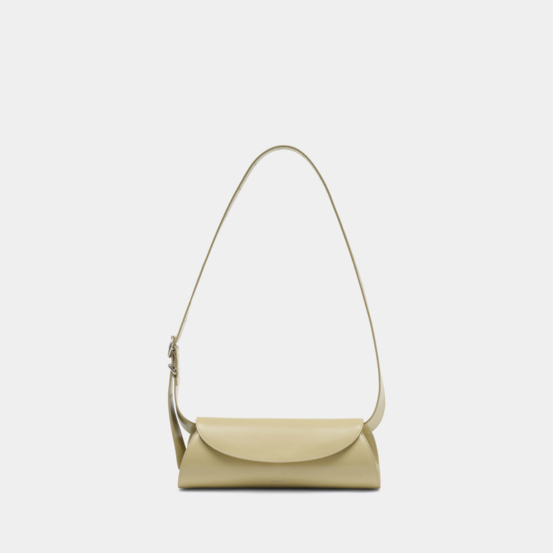 Sac À Main Cannolo Small - Jil Sander - Cuir - Beige