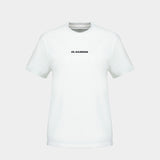 T-Shirt CN SS - Jil Sander - Coton - Blanc