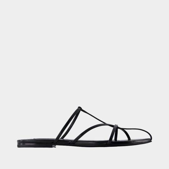 Sandales - Jil Sander - Cuir - Noir