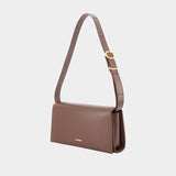 Sac À Bandoulière All Day W/buckle - Jil Sander - Cuir - Marron