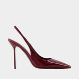 Escarpins Lidia Slingback - Paris Texas - Cuir - Bordeaux