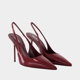 Escarpins Lidia Slingback - Paris Texas - Cuir - Bordeaux