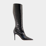 Bottes Vera 85 - Paris Texas - Cuir - Noir