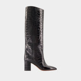 Bottes Anja 70 - Paris Texas - Cuir - Noir