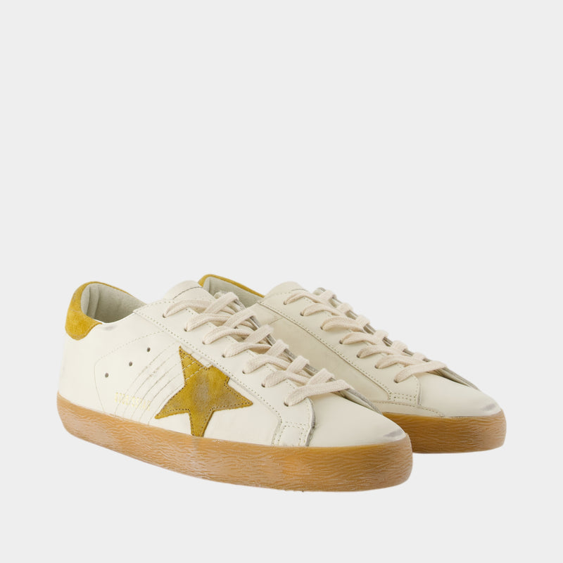 Sneakers Super Star - Golden Goose Deluxe Brand - Cuir - Blanc