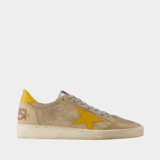 Sneakers Ballstar - Golden Goose Deluxe Brand - Cuir - Beige