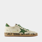 Sneakers Ballstar - Golden Goose Deluxe Brand - Cuir - Blanc