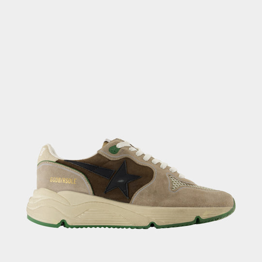 Sneakers Running - Golden Goose Deluxe Brand - Cuir - Marron/Beige