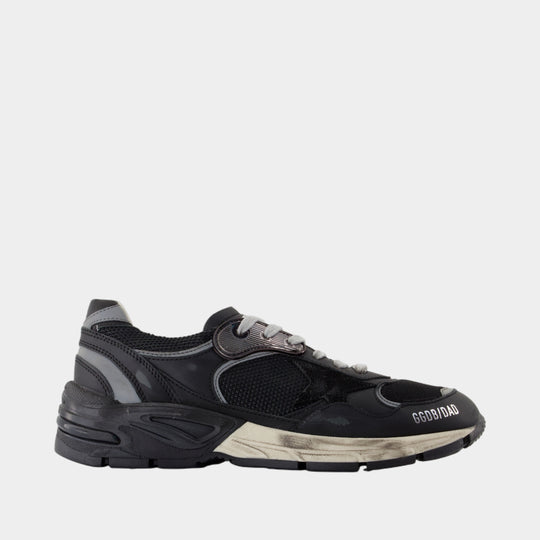 Sneakers Running Dad - Golden Goose Deluxe Brand - Cuir - Noir