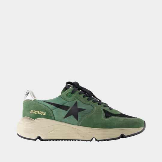 Sneakers Running - Golden Goose Deluxe Brand - Cuir - Vert