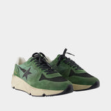 Sneakers Running - Golden Goose Deluxe Brand - Cuir - Vert