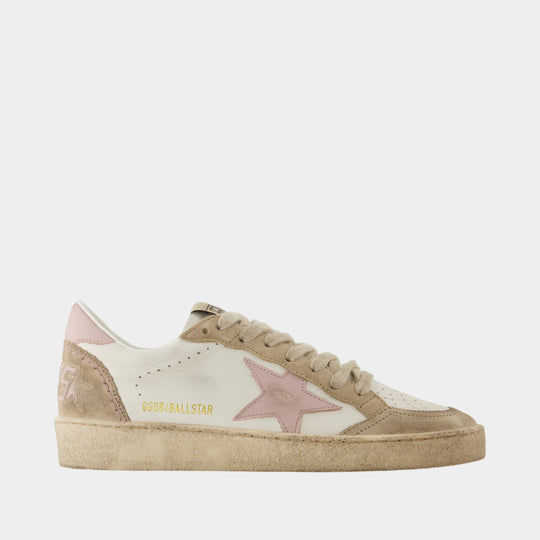 Sneakers Ballstar - Golden Goose Deluxe Brand - Cuir - Blanc