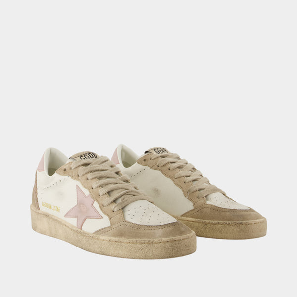 Sneakers Ballstar - Golden Goose Deluxe Brand - Cuir - Blanc
