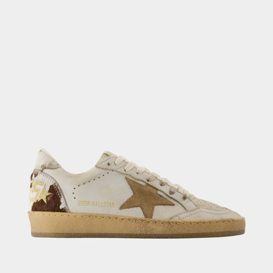 Sneakers Ballstar - Golden Goose Deluxe Brand - Cuir - Blanc