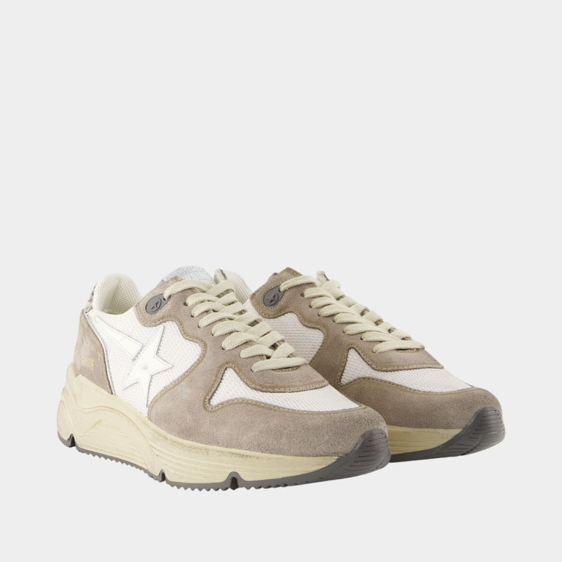 Sneakers Running - Golden Goose Deluxe Brand - Cuir - Blanc