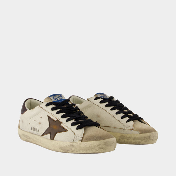 Sneakers Super Star - Golden Goose Deluxe Brand - Cuir - Blanc
