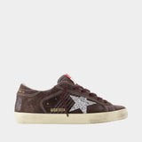 Sneakers Super Star - Golden Goose Deluxe Brand - Cuir - Gris