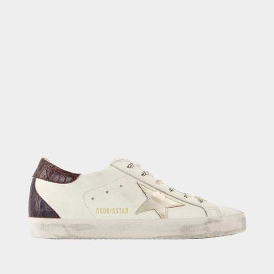 Sneakers Super Star - Golden Goose Deluxe Brand - Cuir - Blanc