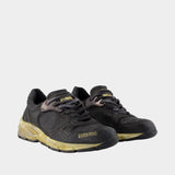 Sneakers Running Dad - Golden Goose Deluxe Brand - Cuir - Noir