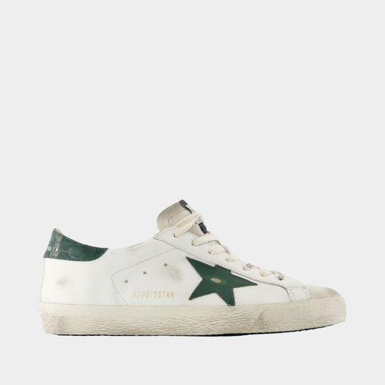 Sneakers Super Star - Golden Goose Deluxe Brand - Cuir - Blanc