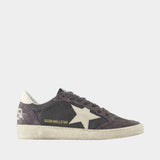 Sneakers Ballstar - Golden Goose Deluxe Brand - Cuir - Gris
