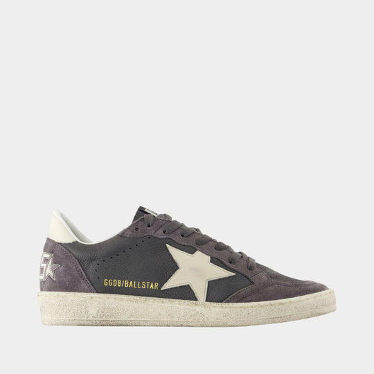 Sneakers Ballstar - Golden Goose Deluxe Brand - Cuir - Gris