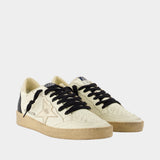 Sneakers Ballstar - Golden Goose Deluxe Brand - Cuir - Beige